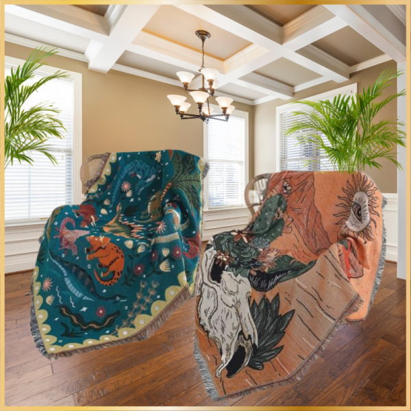 Multi-Functional Bohemian Blanket