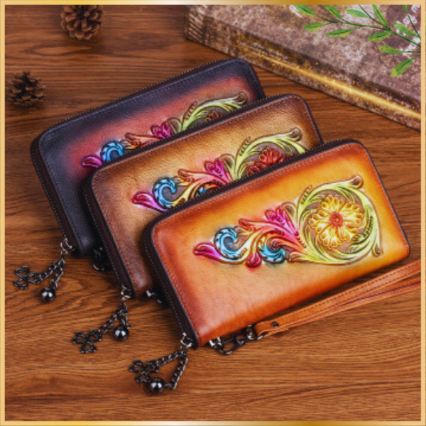 Leather Handbag Wallet