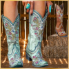 Bohemian Embroidered Boots