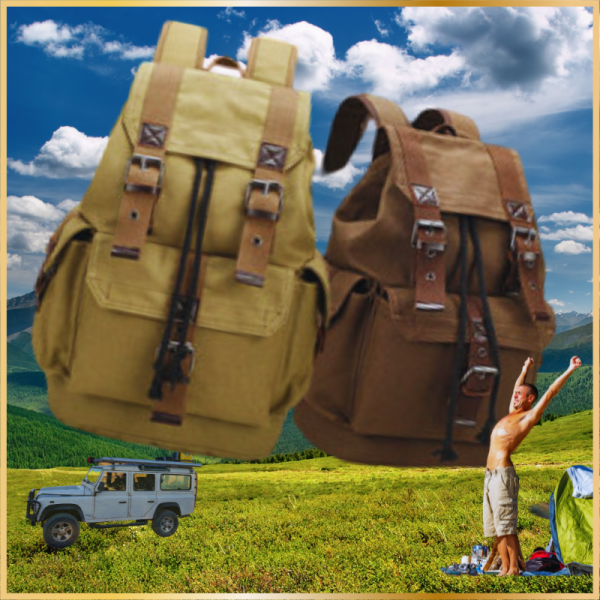 Retro Large Backpack