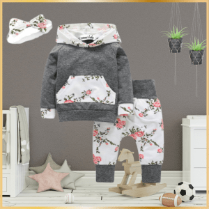 Floral Three-Piece Set