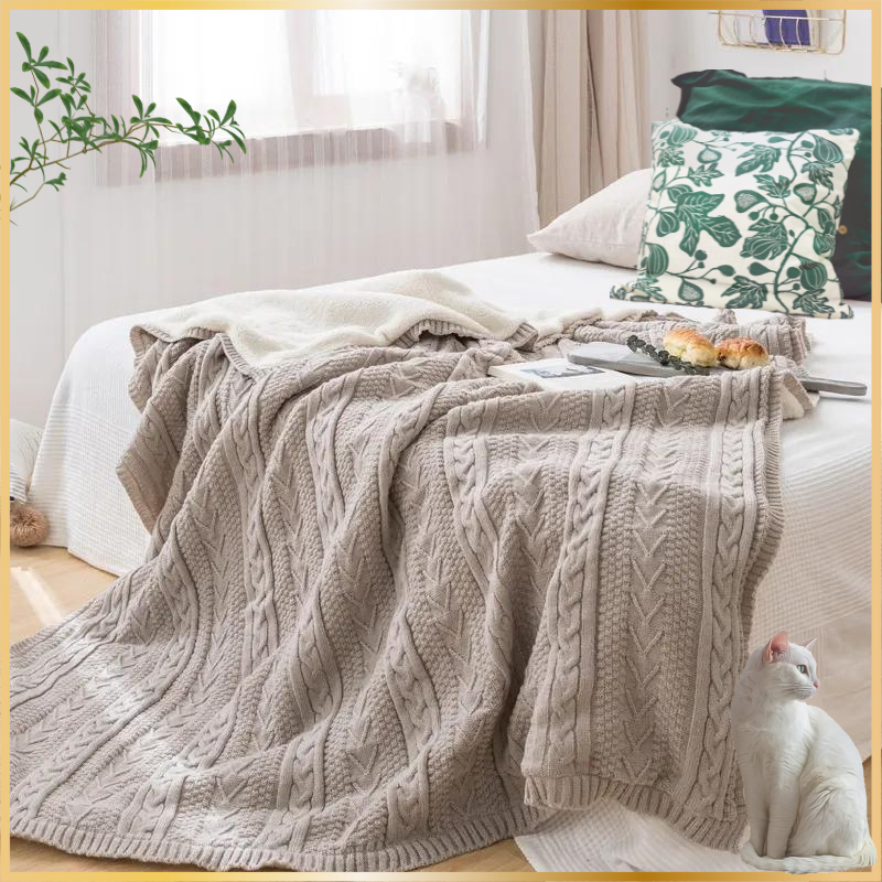 Knitted Casual Blanket