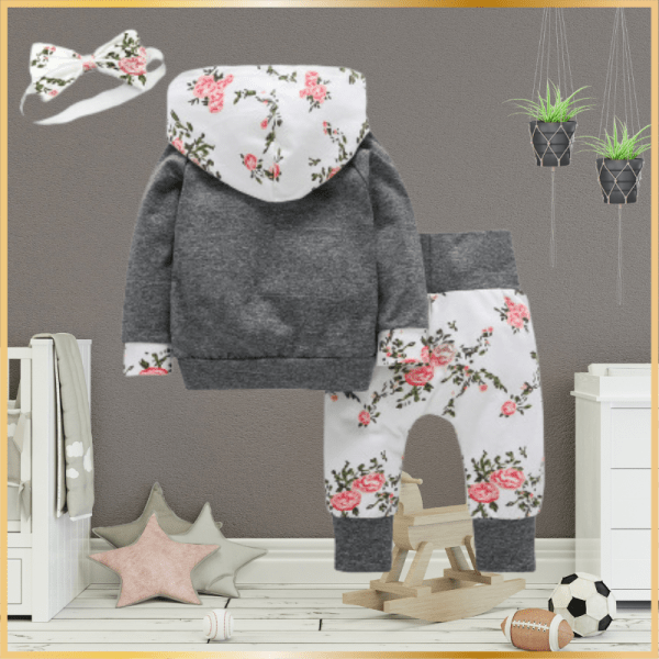 Floral Three-Piece Set