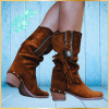 Bohemian Suede Boots