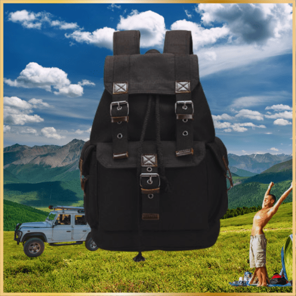 Retro Large Backpack