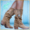 Bohemian Suede Boots