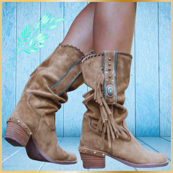 Bohemian Suede Boots