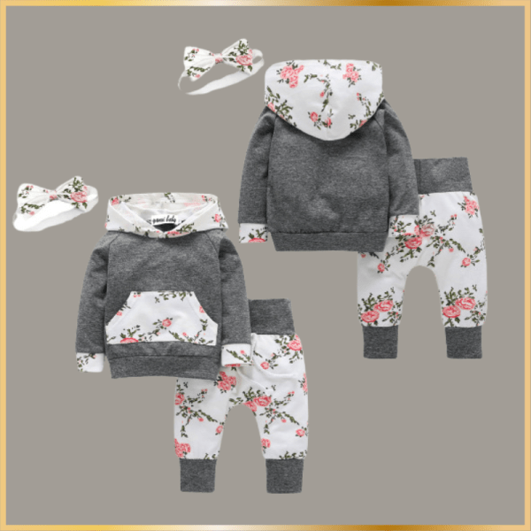 Floral Three-Piece Set