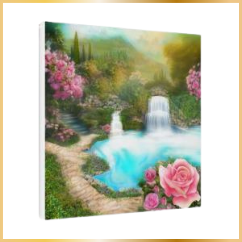 Untitled design - 2024-05-02T163626.380 Misty Garden - Digital Print on Canvas