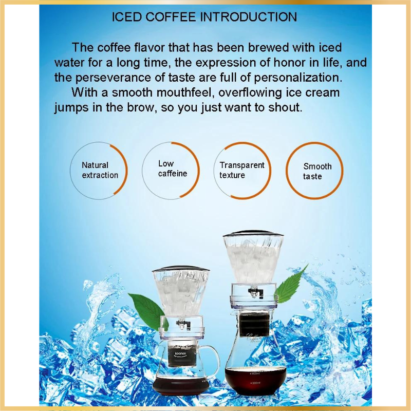 Ice Drip Coffee Pot Set