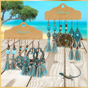 Summer Beach Earrings 3 Sets