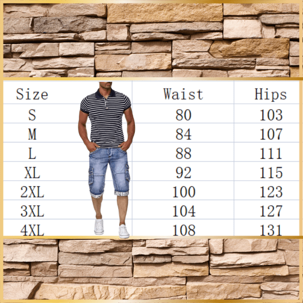 Denim Shorts Straight Five-point Pants