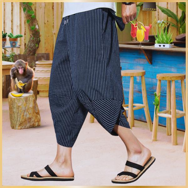 Linen Cropped Summer Trouser