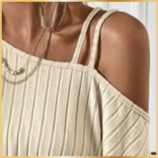 Off-Shoulder Summer Sweater