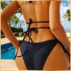 4 Split Halterneck Bohemian Bikini Set