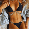 5 Split Halterneck Bohemian Bikini Set