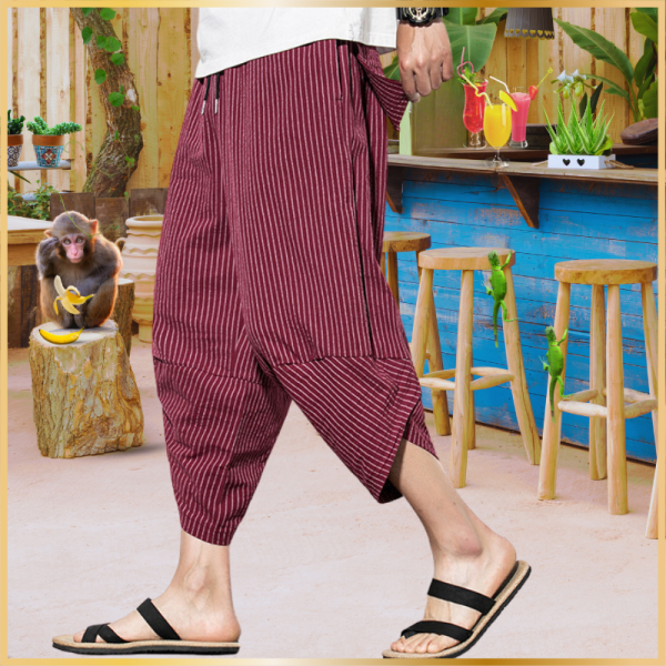 Linen Cropped Summer Trouser