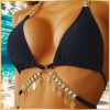 8 Split Halterneck Bohemian Bikini Set