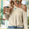 Off-Shoulder Summer Sweater