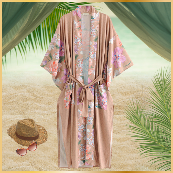 Peacock Kimono Cardigan