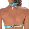 Floral Halter Bandage Bikini