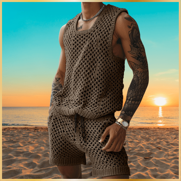 Crochet Cotton Cool Summer Set