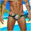 Swim Trunks Tropical Print