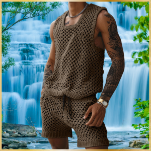 Crochet cotton cool summer set