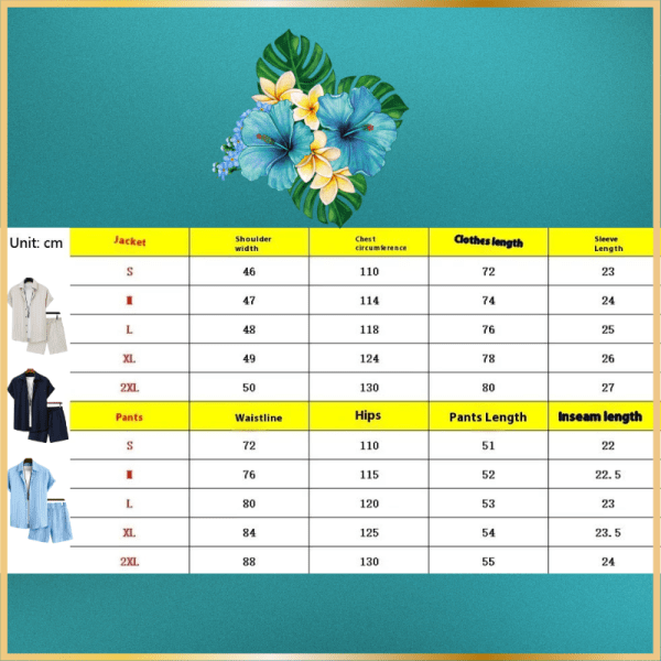 8 Summer Set Shorts and Blouse