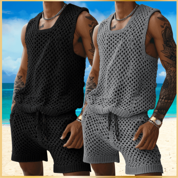 Crochet Cotton Cool Summer Set