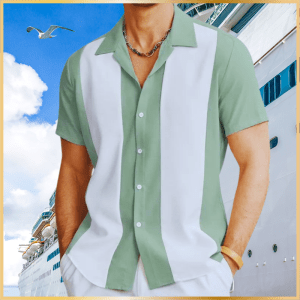 Hawaiian Loose Fitting Shirt Blouse