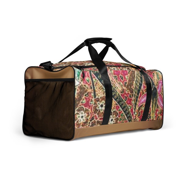 Women's Floral Duffle Bag Boho Bloom