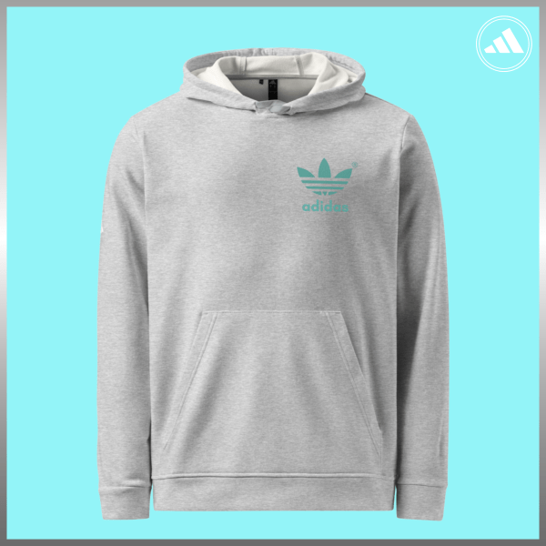 1 Adidas Fleece Hoodie Hooded Sweatshirt Adidas Pullover