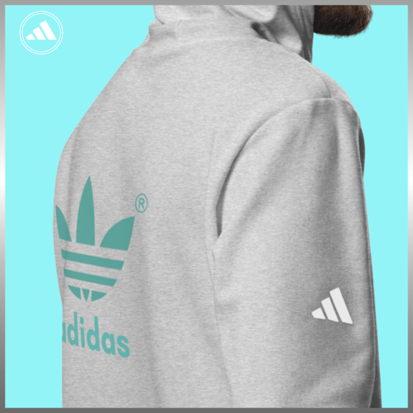3 Adidas Fleece Hoodie Hooded Sweatshirt Adidas Pullover