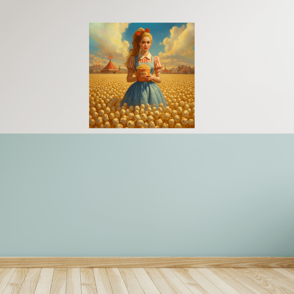 Popcorn Dream – Print on Canvas