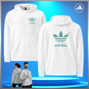 Adidas Fleece Hoodie Hooded Sweatshirt Adidas Pullover