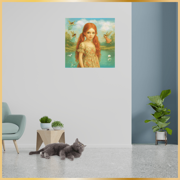 3 Fairy Whispers - Print on Canvas