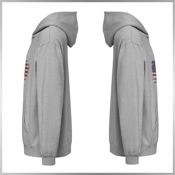 Box Fit Hoodie - USA Patriot