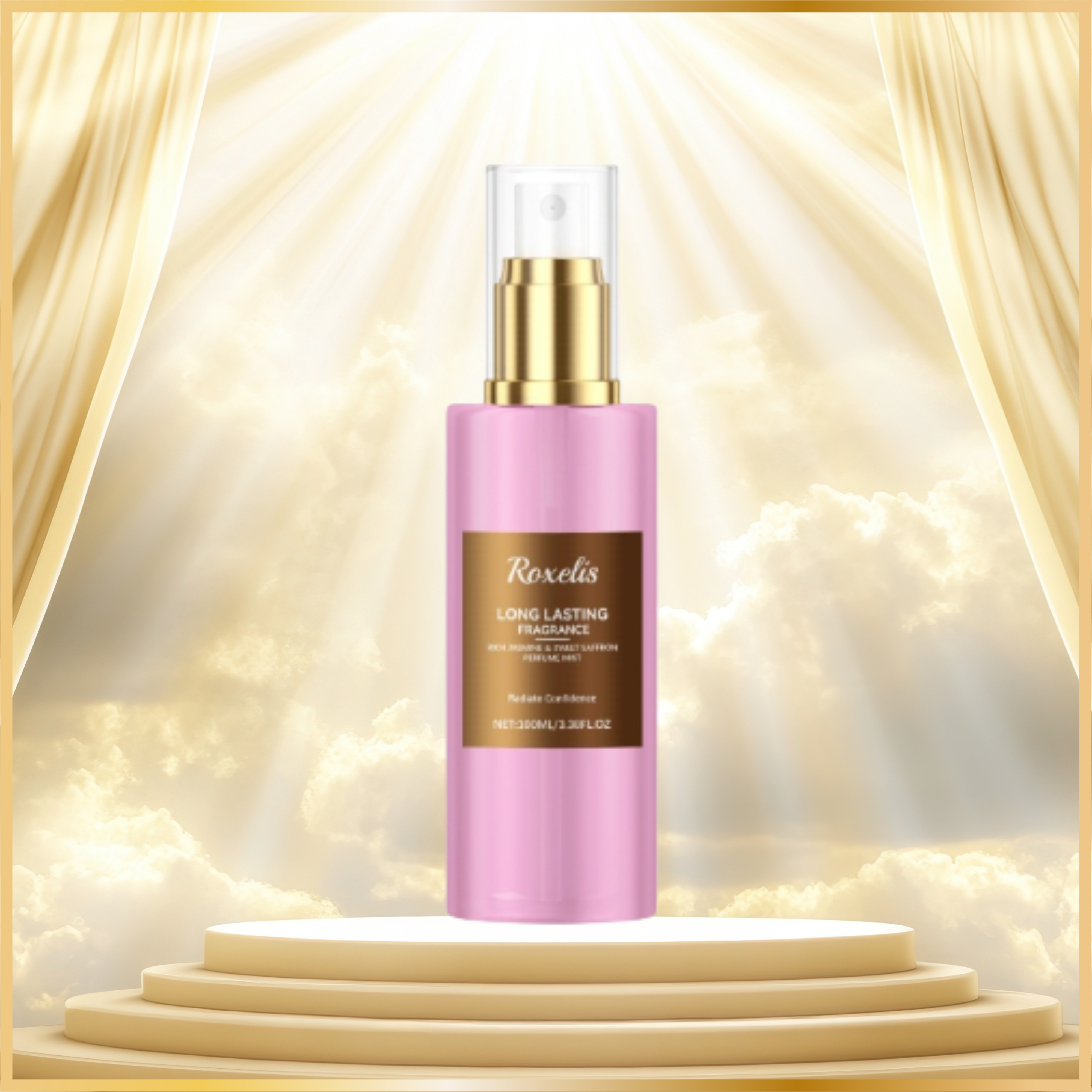 Fragrance Body Perfume Spray - Jasmin & Saffran