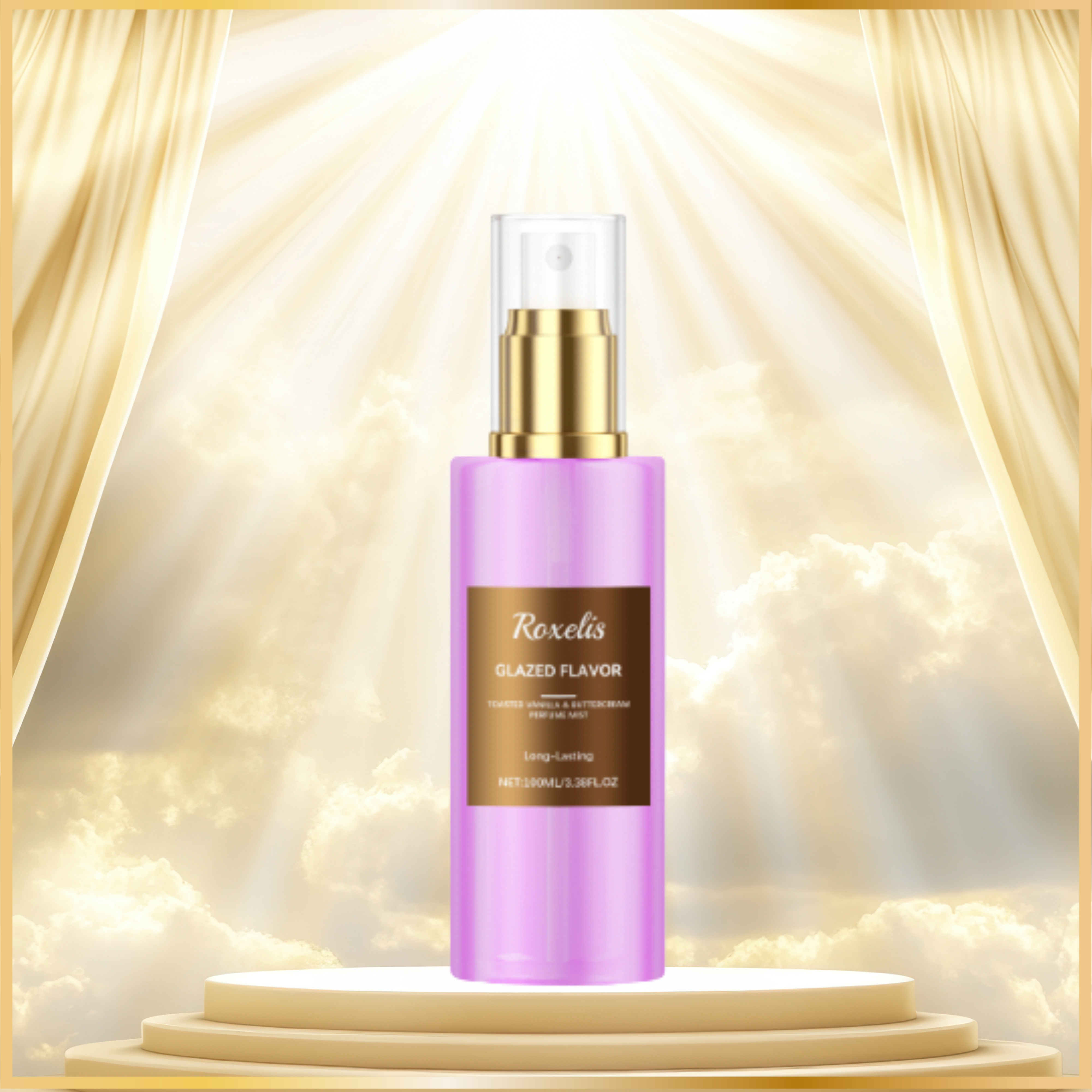 Fragrance Body Perfume Spray - Vanilla, Shea Butter & Amber